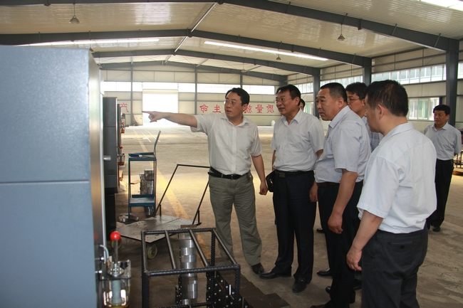 集团公司两堂一舍及群监安全检查团首站到落陵