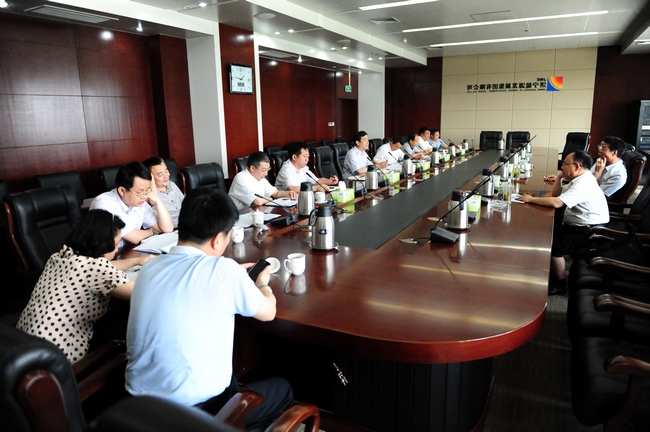 省煤炭工业局局长乔乃琛来集团公司调研指导工作