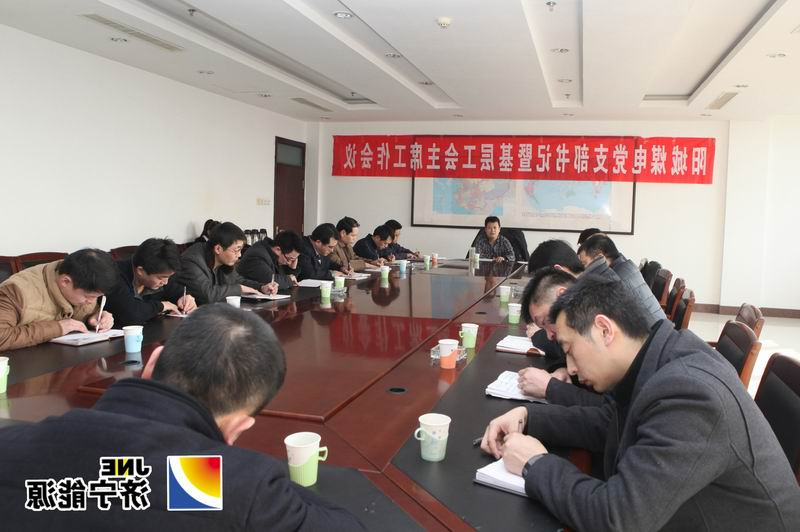 阳城煤电召开党支部书记工作会议传达集团改革工作文件精神