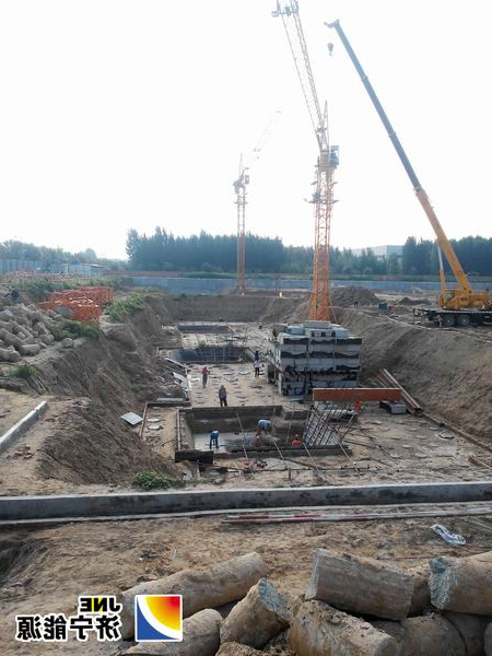 九源·书香园工程现场施工忙