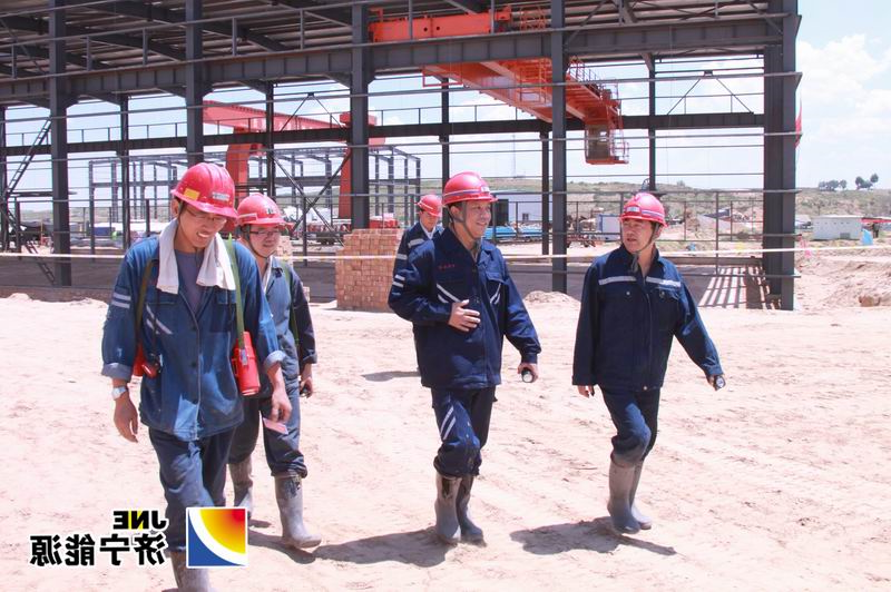 张广宇到朱家峁煤矿检查指导工作