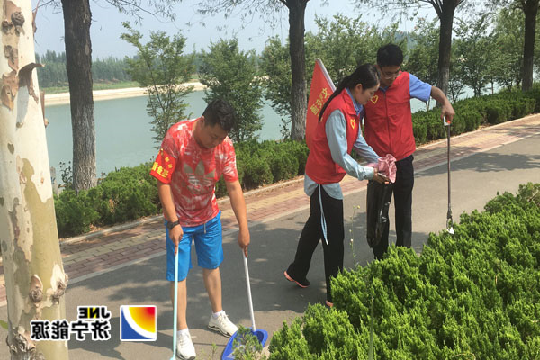 安居煤矿助力济宁创城工作