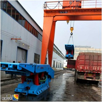 金源煤矿首台ZZ5200/17/35支架安全落地