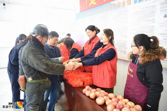 ​金桥煤矿举办井口送安全祝福活动