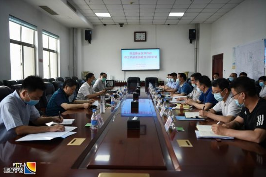 山东煤矿安全监察局到金桥煤矿开展安全生产督查