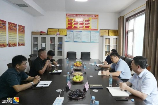 张广宇带队到济宁金港港务有限公司考察调研