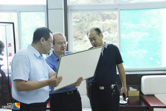 马金平到盛源公司检查指导工作