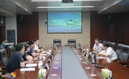 刘章箭一行到集团公司调研