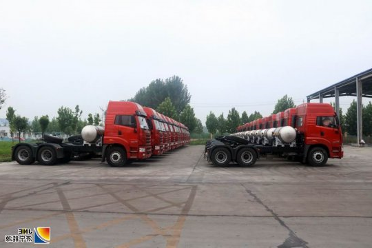 济矿物流公司运输车辆“油改气”改造工程启动