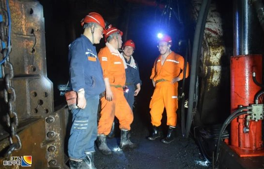 马金平到运河煤矿检查指导工作