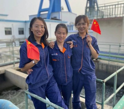 这个假期 金源巾帼在岗