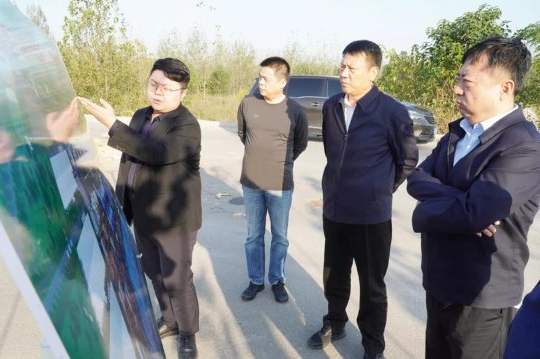 张广宇到港航工程处重点项目现场检查指导工作