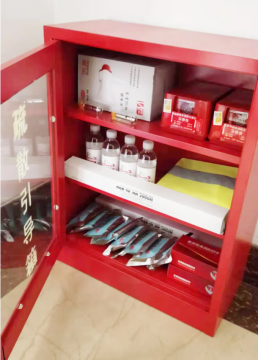 安居煤矿“消防疏散引导箱”上岗