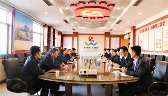 阳城煤电、义桥煤矿学习组赴鹿洼煤矿开展对标学习活动