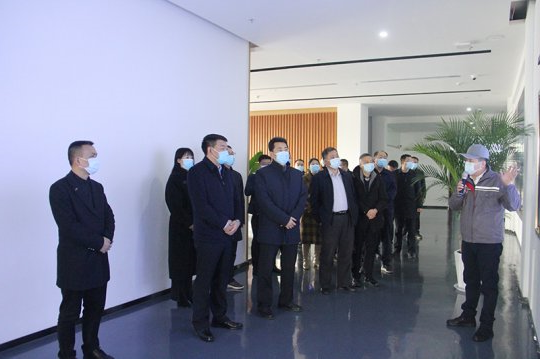 贵阳市息烽县考察团到精密制造产业园考察交流