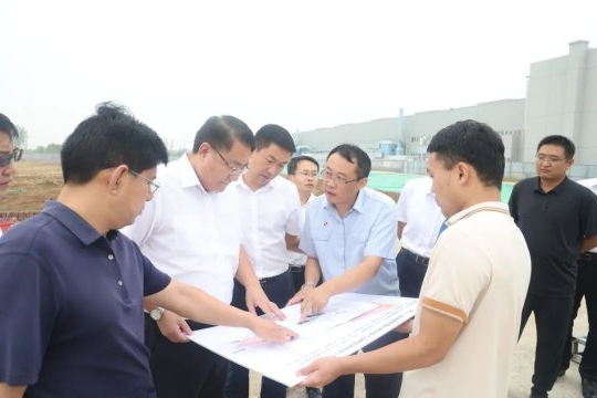 远义彬到精密制造产业园督导检查